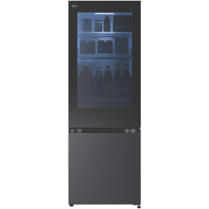 LG 340L Instaview Bottom Mount Refrigerator